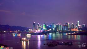 朝天門(mén)夜景